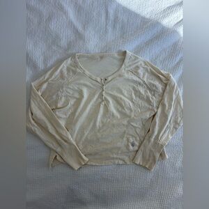 Free People Movement Long Sleeve Henley Top